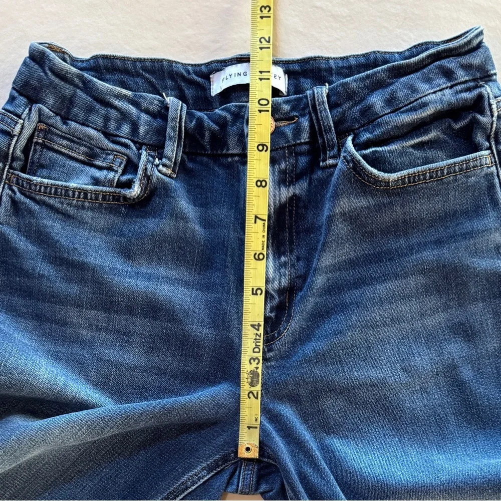 Flying Monkey High Rise Loose Fit Jeans F5363 (28) - Picture 7 of 15